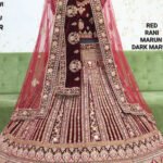 Velvet 12 Kali Bridal Heavy Lehenga Collection