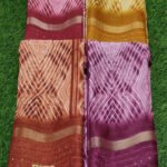 Dola Silk With Sequence Border Saree Wholsale Collection