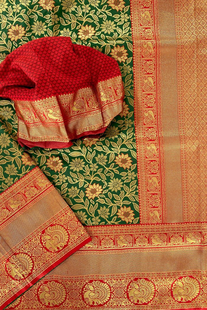 Pure Soft Silk Saree With Jaal Design Collection - Image 20