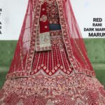 Velvet 12 Kali Bridal Heavy Lehenga Collection
