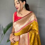 Pure Paithani Silk Saree Desinger Collection