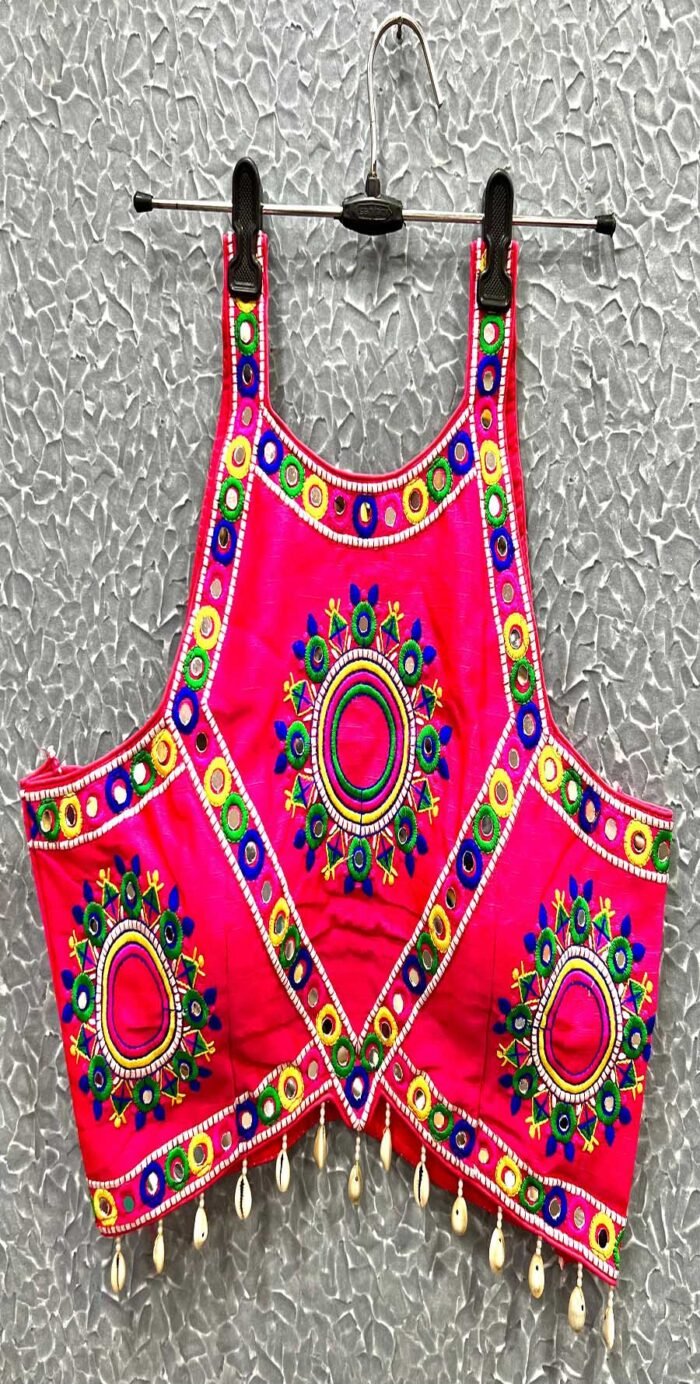 Colourful Multi Thread And Real Mirror Work Collection - Image 3