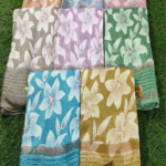 Wholesale Digital Floral Sarees with Stylish Sequence Border Work