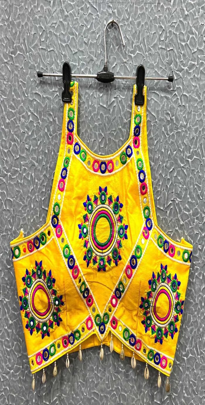 Colourful Multi Thread And Real Mirror Work Collection - Image 4