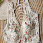 Silk Embroidery Sequence Coding Blouse Collection