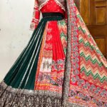 PRESENTING NEW NAVRATRI SPECIAL DESIGNER PRINTED LAHENGA CHOL