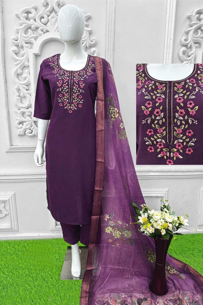 Fancy Readymade KUrti Pent Set Collection - Image 4