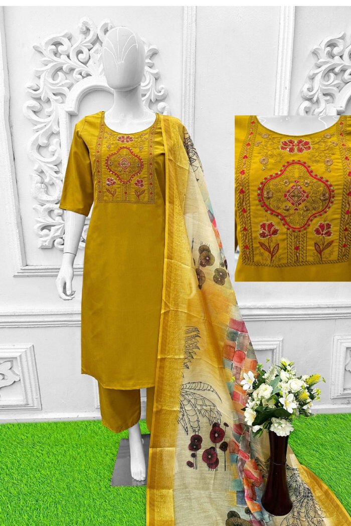 Fancy Readymade KUrti Pent Set Collection - Image 3