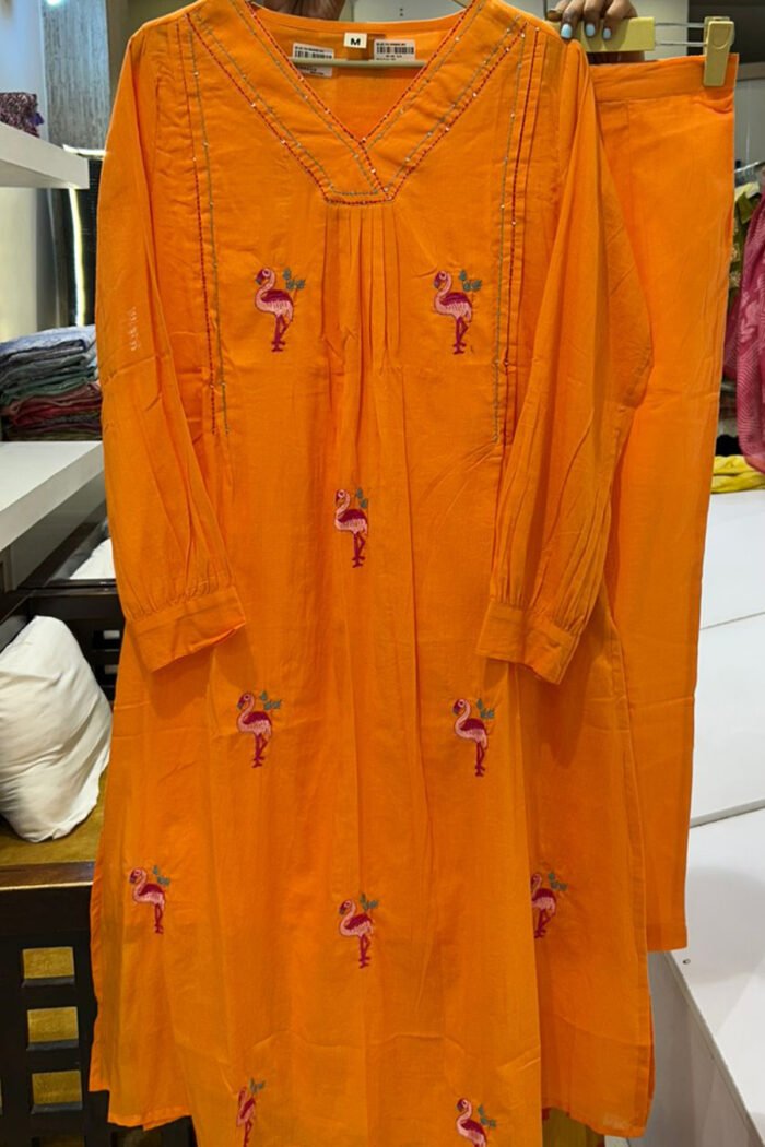 Mul - Mul Cotton Jaipuri Designer Kurti Set Collection - Image 3