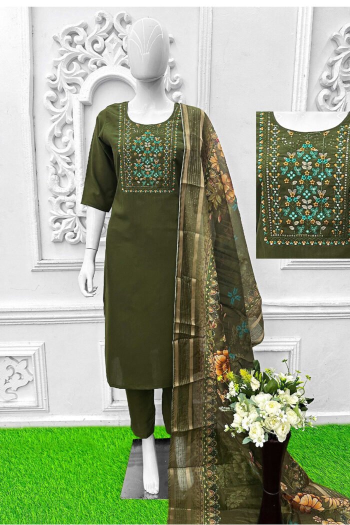 Fancy Readymade KUrti Pent Set Collection - Image 2