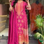 New Pakistani Reshmi Suit Set Collection