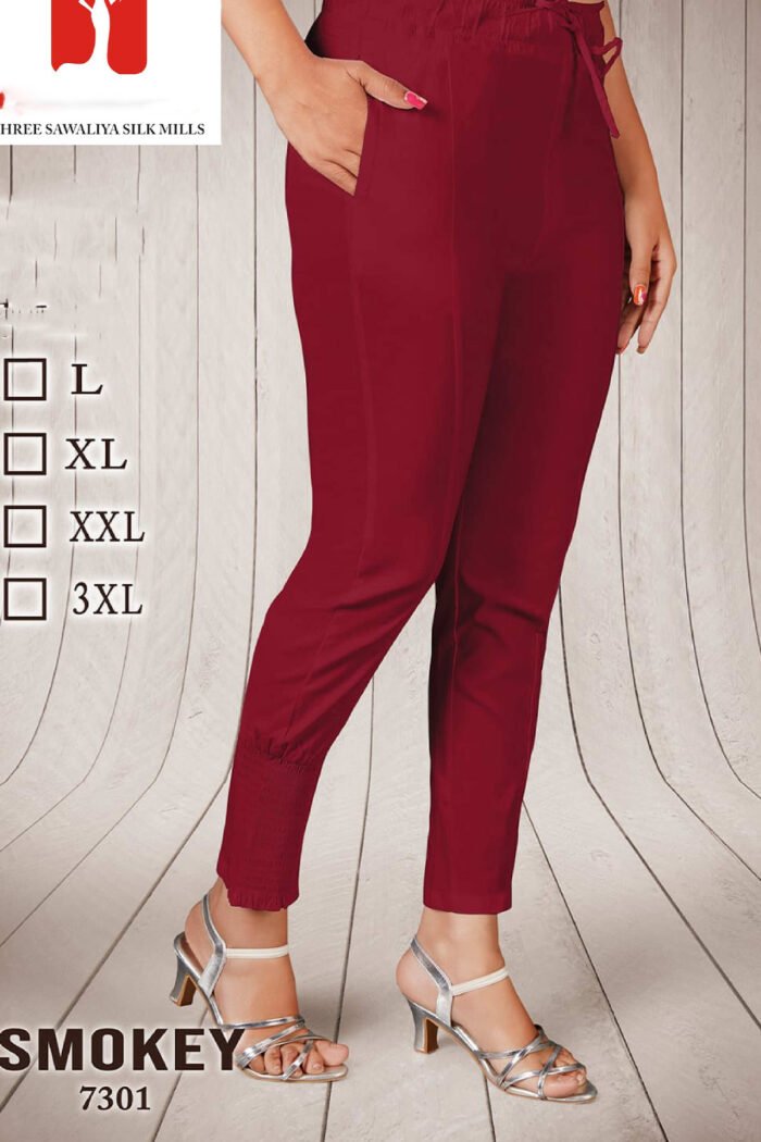 Lycra Pent Set With Pocket Collection - Image 4