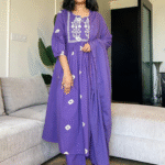 Cotton Flared Threadwork Embroidery Set