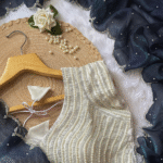 Beautiful Handwork Crush Silk Saree & Stitched Blouse