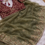 Trending Collection Silk Saree With Embroidery Work