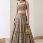 Designer Soft Silk Jaquard Readymade Lahenga Choli