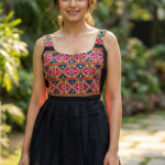 Rayon Short length Sleeveless Top for this Festival Season