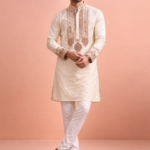 Men Kurta With Bottom & Embroidery Work On Kurta VOL 08